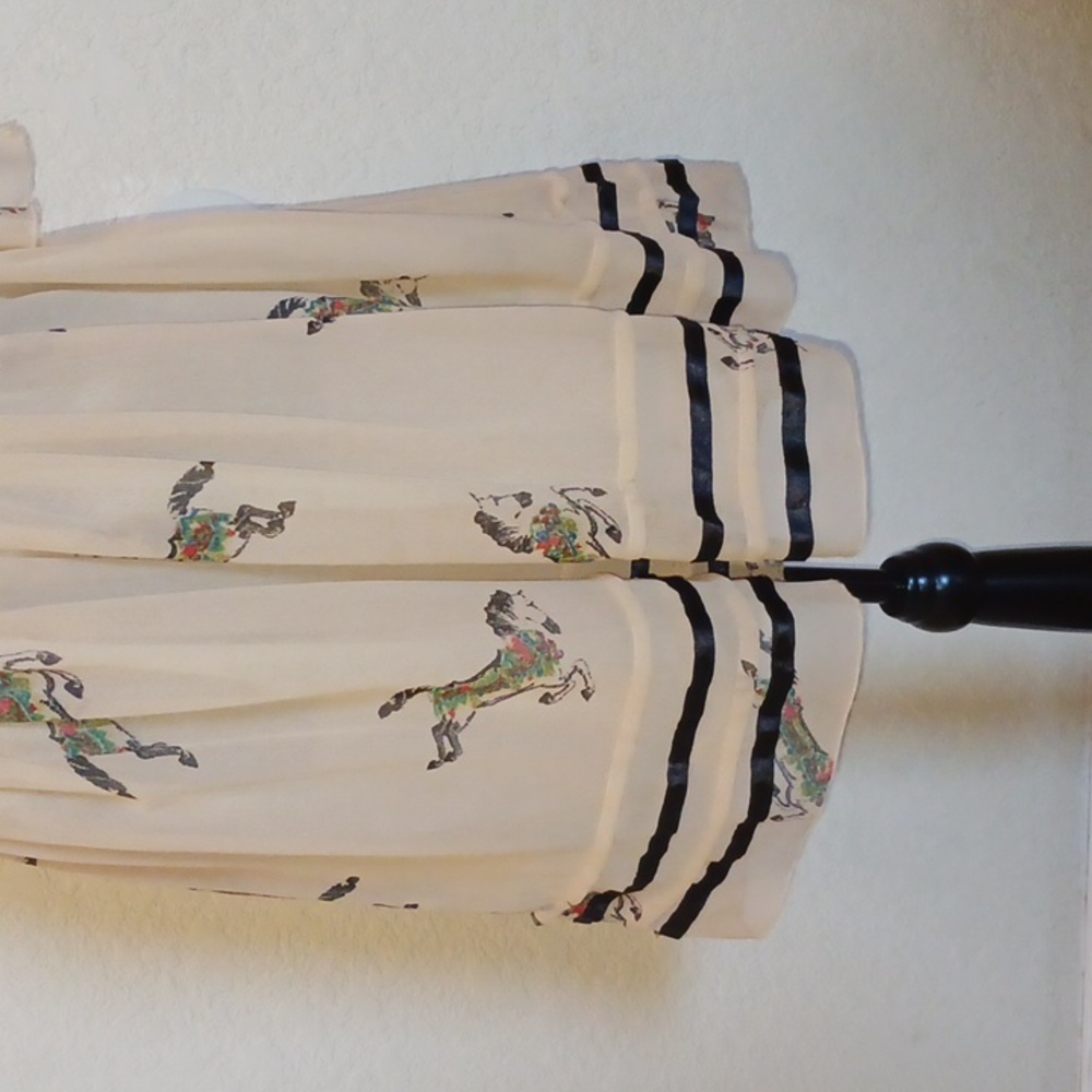 Modcloth Isy & Peeps carousel dress size 14 - Picture 7 of 9